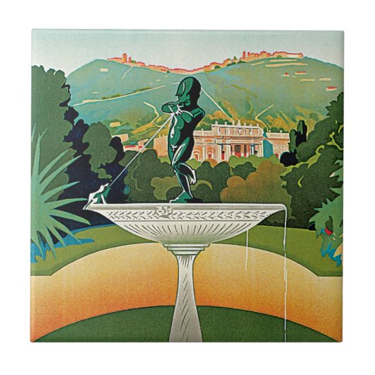 Montecatini Tegeltje (Voorkant)