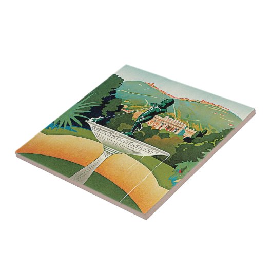 Montecatini Tegeltje (Zijkant)