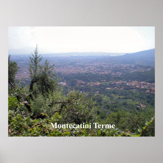 Montecatini Terme Poster (Voorkant)