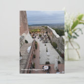 Montecchio Maggiore Italië Feestdagenkaart (Staand voorkant)