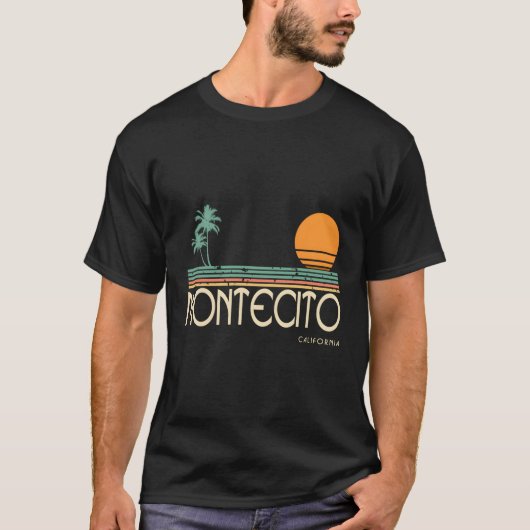 Montecito Californië T-shirt (Voorkant)
