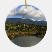 Montecito Keramisch Ornament (Voorkant)