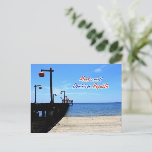 Montecristi Dominicaanse Briefkaart (Staand voorkant)