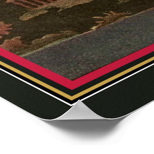 Montedoro-Art Deco Asian Mode Poster (Hoek)