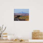 Monteer Adams en windturbines, Oregon Poster (Keuken)