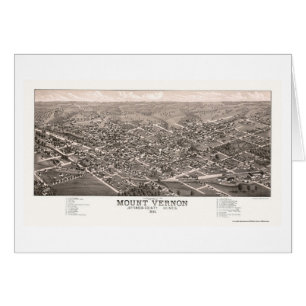 Monteer Vernon, IL Panorama Map - 1881