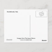 Montefiorale, Italië Briefkaart (Achterkant)