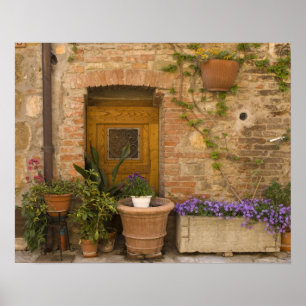 Montefollonico, Val d'Orcia, provincie Siena, 2 Poster