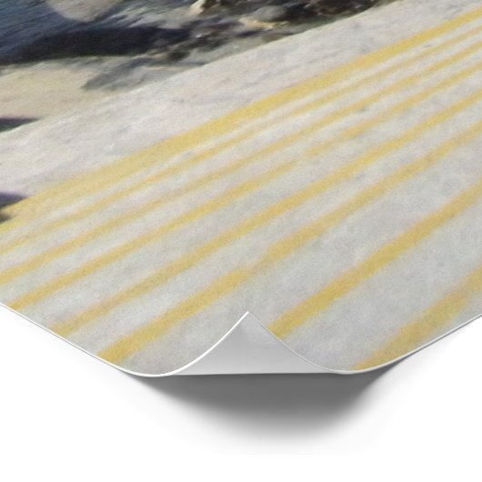 Montego Bay Beach, Jamaica Poster (Hoek)