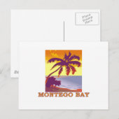 Montego Bay, Jamaica Briefkaart (Voorkant / Achterkant)