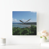 Montego Bay, Jamaica Clock Vierkante Klok (Huis)