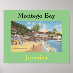 Montego Bay, Jamaica  Foto - Arts Cave Poster