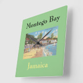 Montego Bay, Jamaica  Foto - Arts Cave Vierkante Klok (Hoek)