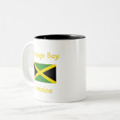 Montego Bay Jamaica - Jamaicaanse Mok van de vlag  (Voorkant links)