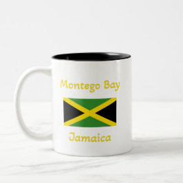 Montego Bay Jamaica - Jamaicaanse Mok van de vlag 