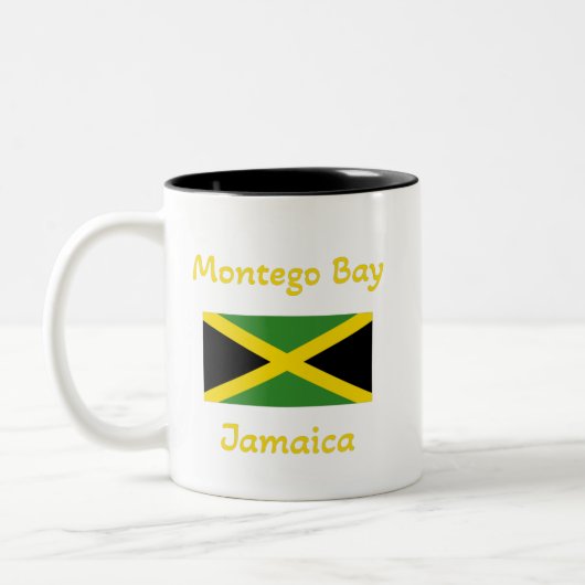 Montego Bay Jamaica - Jamaicaanse Mok van de vlag  (Links)