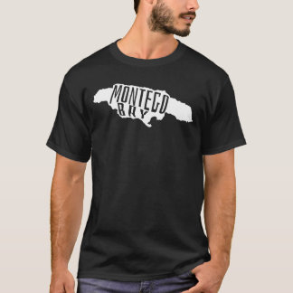 Montego Bay, Jamaica - Kaart Reizen T-shirt