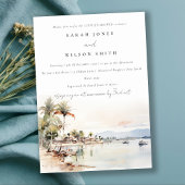 Montego Bay Jamaica Landschap Paren Douche Kaart