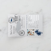 Montego Bay Jamaica Marine Blauw huwelijkspaspoort (Binnen)