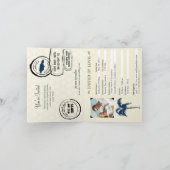 Montego Bay Jamaica Passport Uitnodiging voor het  (Binnen)