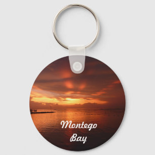 Montego Bay Jamaica Sunset Photo Sleutelhanger