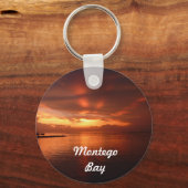 Montego Bay Jamaica Sunset Photo Sleutelhanger (Voorkant)