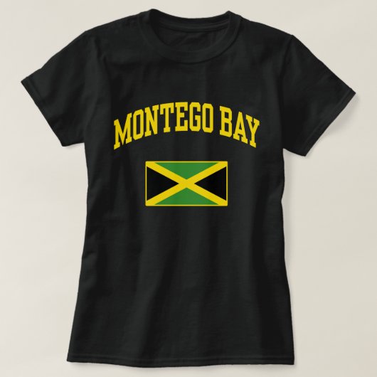 Montego Bay Jamaica T-shirt (Design voorkant)