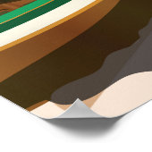 Montego Bay Jamaica vintage-poster Poster (Hoek)