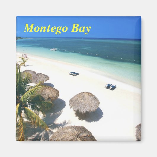 Montego Bay magneet (Voorkant)