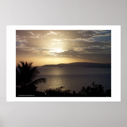 Montego Bay Sunrise Poster (Voorkant)