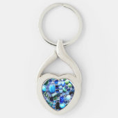 Montego Blues Mosaic Sleutelhanger (Voorkant)
