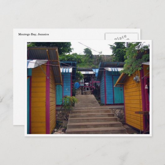 montego kleuren briefkaart (Voorkant / Achterkant)