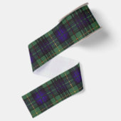 Monteith clan Pset Scottish kilt tartan Grosgrain Lint (Achterkant)