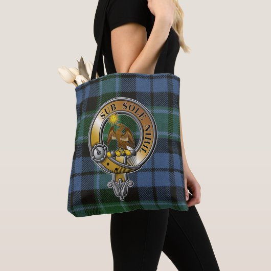 Monteith Tartan & Badge Tote Bag (Dichtbij)
