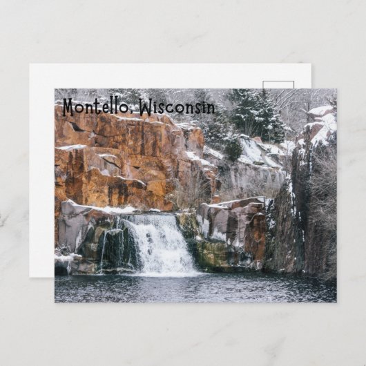 Montello Wisconsin Briefkaart (Voorkant / Achterkant)