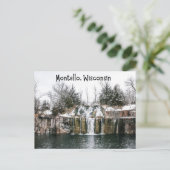 Montello Wisconsin Souvenir Briefkaart (Staand voorkant)
