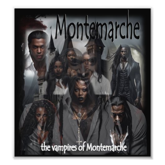 Montemarche Hoesje Kunst Foto Afdruk (Voorkant)