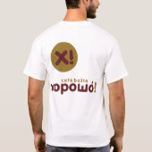 Montenegran Cafe T-shirt (Achterkant)
