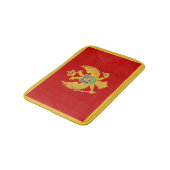 Montenegrijnse vlag badmat (Gekanteld)