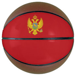 Montenegrijnse vlag basketbal