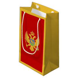 Montenegrijnse vlag klein cadeauzakje