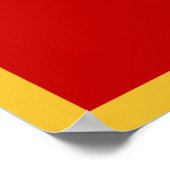 Montenegrijnse vlag poster (Hoek)