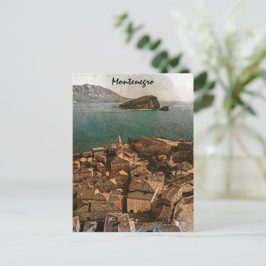  Montenegro Balkanreizen Briefkaart (Staand voorkant)