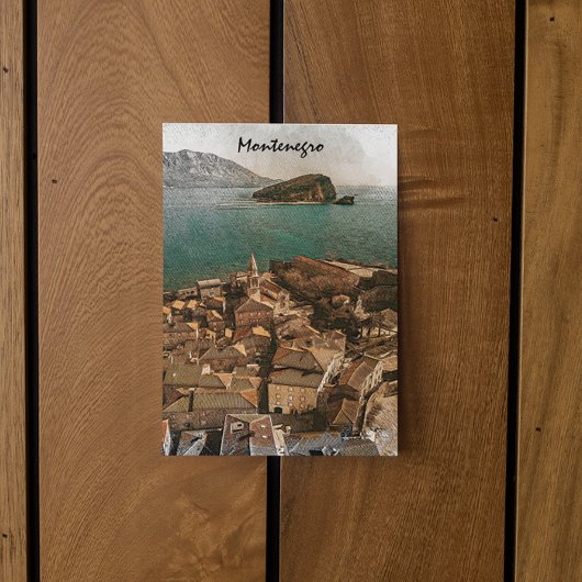 Montenegro Balkanreizen Briefkaart