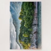 Montenegro berg- en zeelandschap legpuzzel (Verticaal)