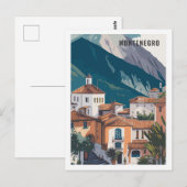 Montenegro Beroemde reisplaats Briefkaart (Voorkant / Achterkant)