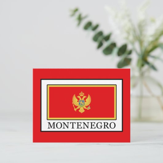 Montenegro Briefkaart (Staand voorkant)