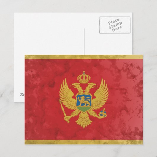 Montenegro Briefkaart (Voorkant / Achterkant)