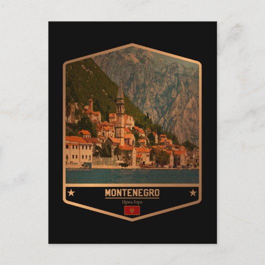 Montenegro Briefkaart (Voorkant)