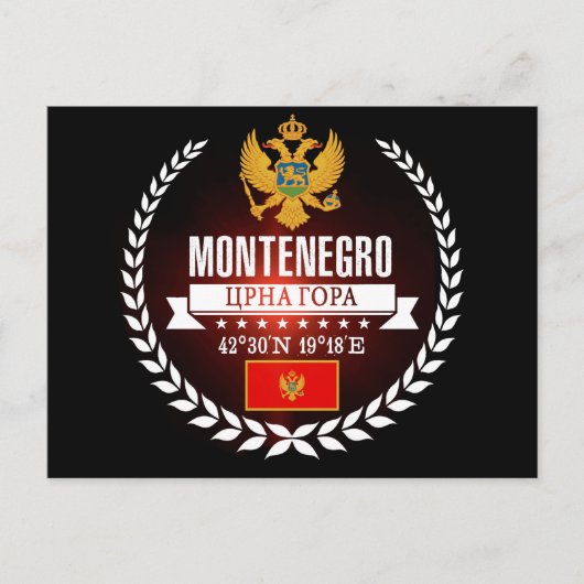 Montenegro Briefkaart (Voorkant)